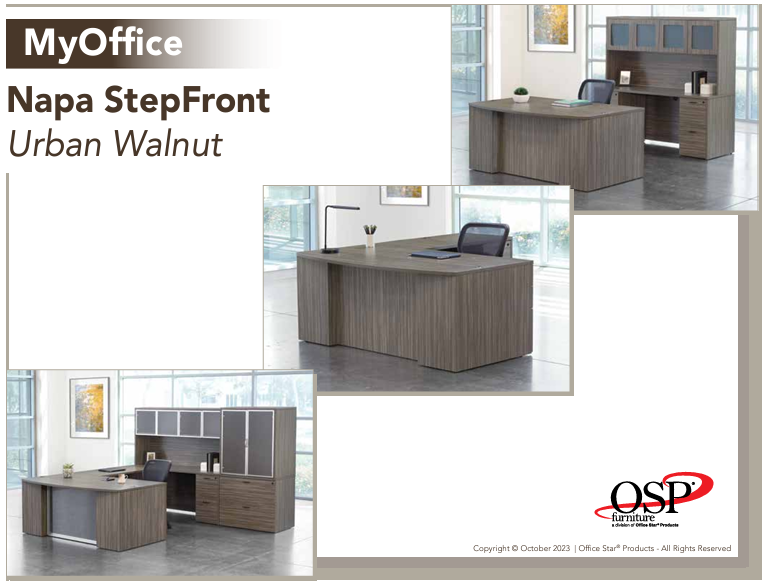 NAPA Step Front Urban Walnut