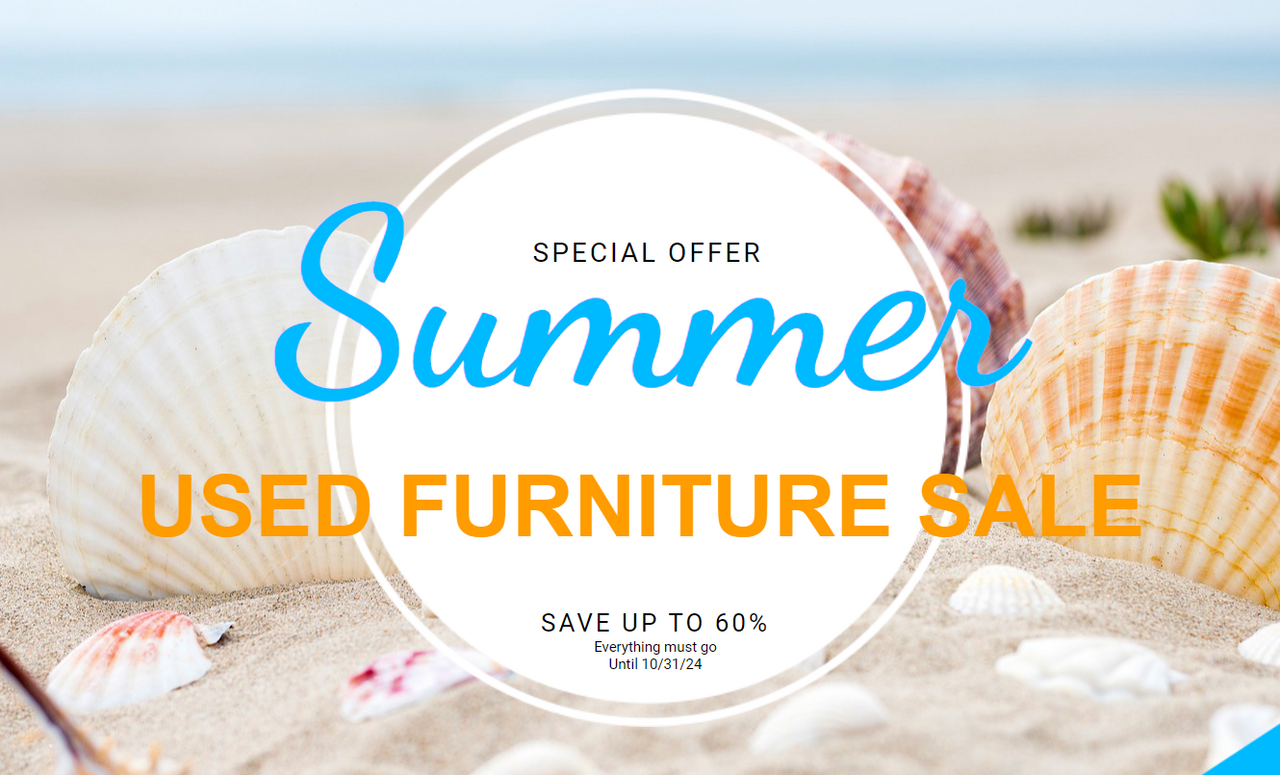 summer special used sale banner