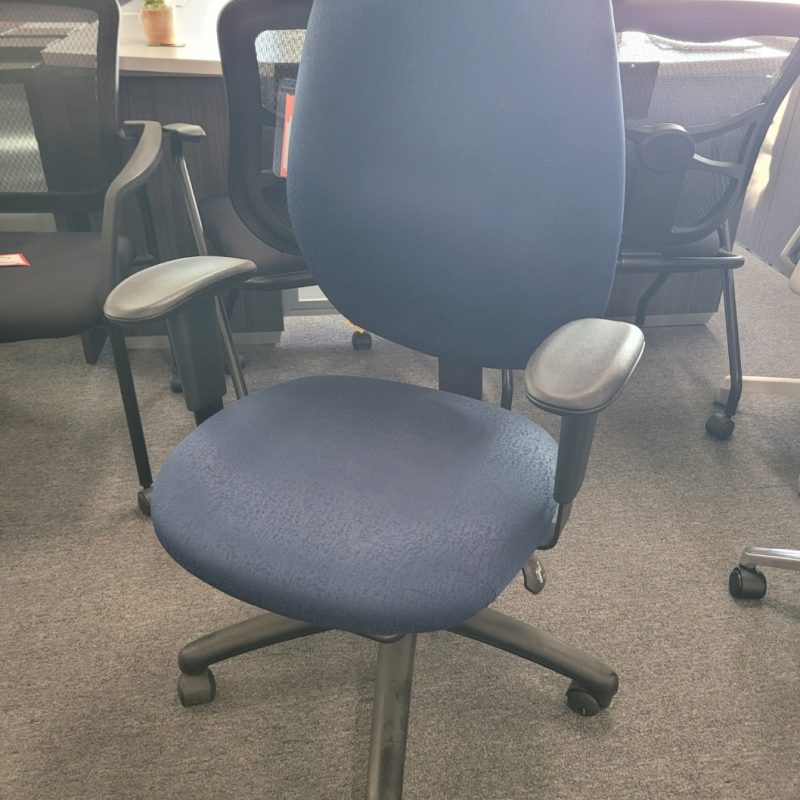 Used Blue office chair