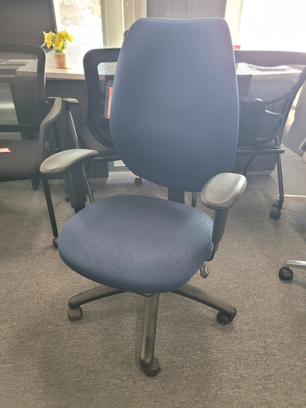 Used Blue office chair