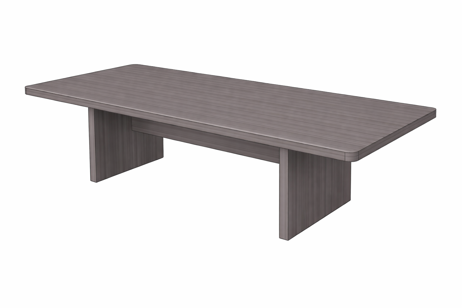 TOF:  Conference Table Driftwood 96x43x29 - TL-118N