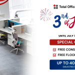 3rd of July Promotion Banner - Office furniture