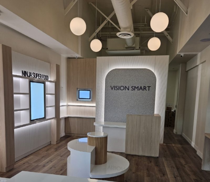 Custom millwork and interior buildout project by Total Office Furniture