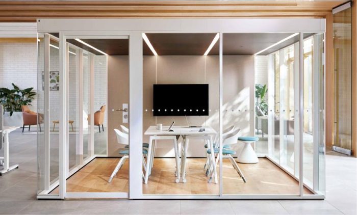 Office furniture installation by Total Office Furniture, Southern California