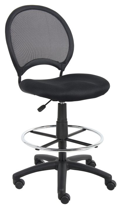 Boss Mesh Drafting Stool — office furniture at Total Office Furniture