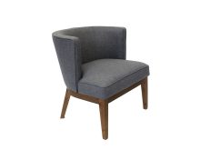 B529DW-SG Guest Chair, Slate Grey — office furniture at Total Office Furniture