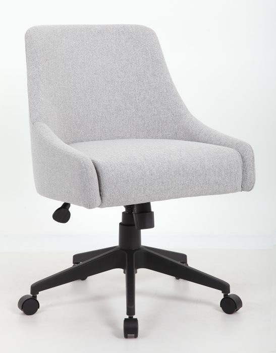 Boyle Desk Chair, Grey — office furniture at Total Office Furniture