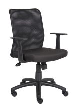 Budget Mesh Task Chair w/ T-Arms — office furniture at Total Office Furniture