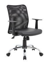 Budget Mesh Task Chair w/ T-Arms — office furniture at Total Office Furniture