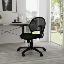 Mesh Chair with Adjustable Arms — office furniture at Total Office Furniture