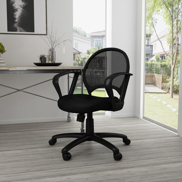 Mesh Chair with Loop Arms — office furniture at Total Office Furniture