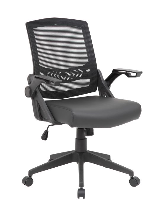 Mesh Flip-Arm Task Chair — office furniture at Total Office Furniture