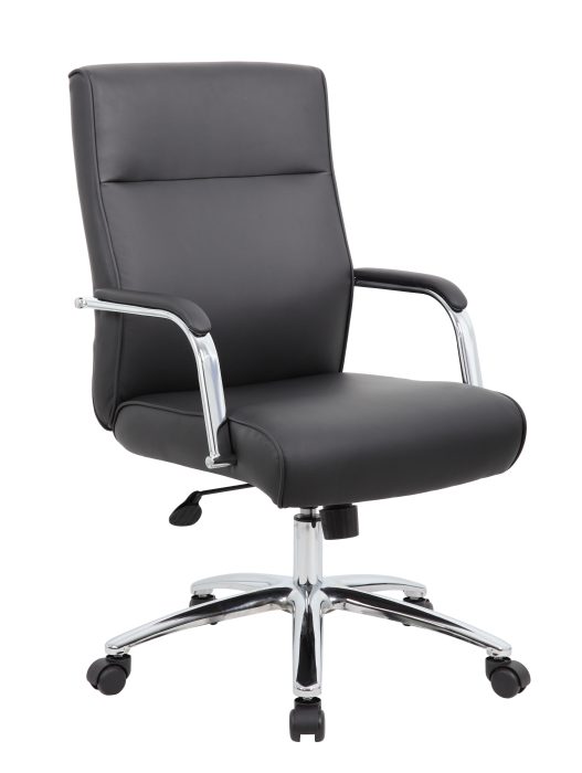 Boss Modern Executive Conference Chair, Black — office furniture at Total Office Furniture