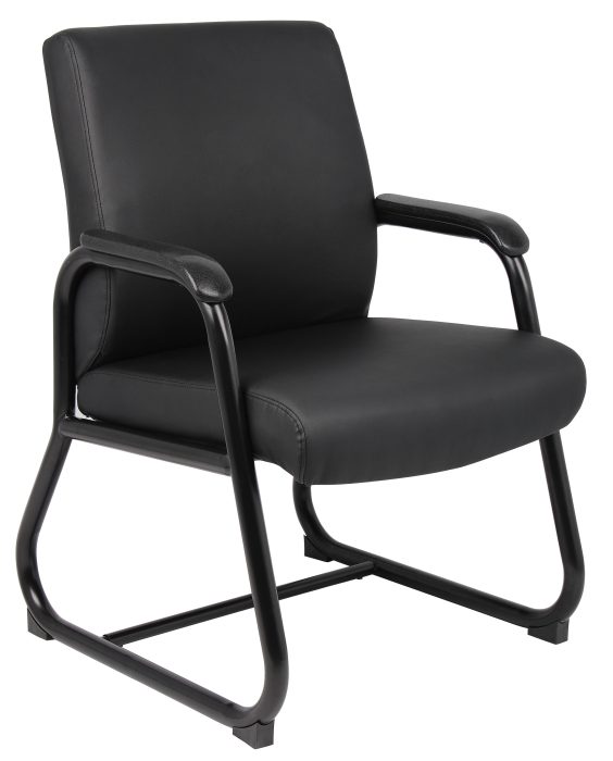 Heavy Duty Antimicrobial Vinyl Guest Chair — office furniture at Total Office Furniture