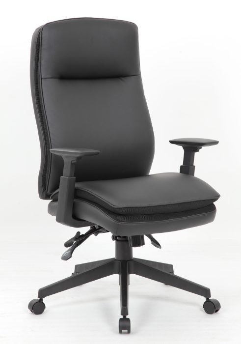 Boss Executive Chair, Black — office furniture at Total Office Furniture