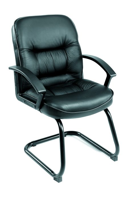 Mid Back LeatherPlus Guest Chair — office furniture at Total Office Furniture