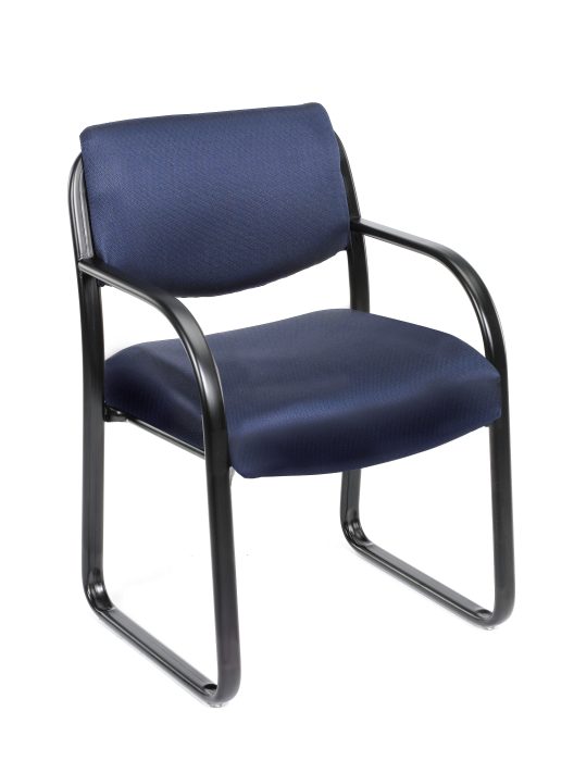 Blue Fabric Guest Chair — office furniture at Total Office Furniture