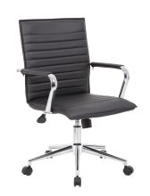 Black Vinyl Hospitality Chair — office furniture at Total Office Furniture