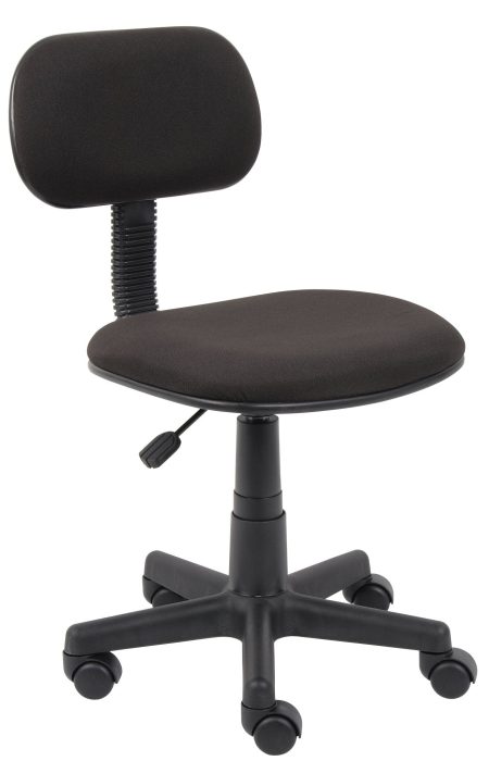 Black Fabric Steno Chair (B205-BK)