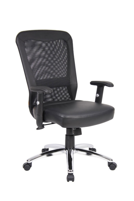 Boss Web Chair with Chrome Base (B580C)