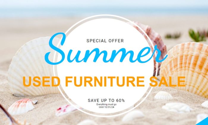 Summer end special Event – Everything must go @ Showroom