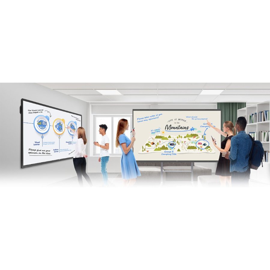 LG CreateBoard Pro 75inch Interactive Display — clearance office furniture at Total Office Furniture