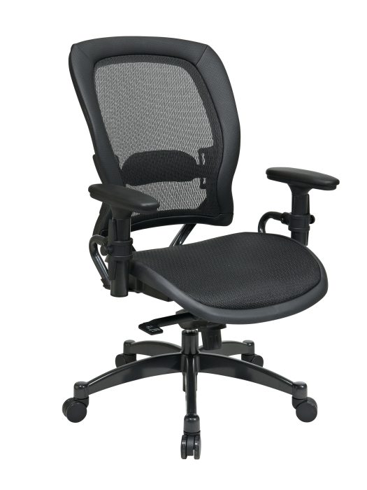 Professional Black Breathable Mesh Chair — office furniture at Total Office Furniture