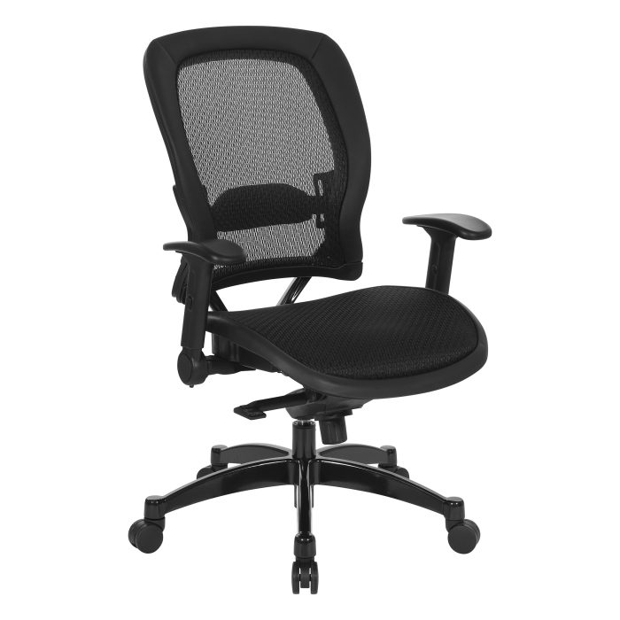 Manager's Black Breathable Mesh Chair — office furniture at Total Office Furniture