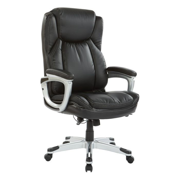 Executive Bonded Leather Chair with Cable Control — office furniture at Total Office Furniture