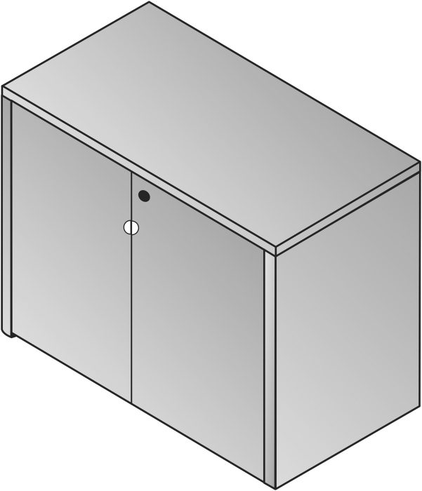 Kenwood 2-Door Storage Cabinet — office furniture at Total Office Furniture