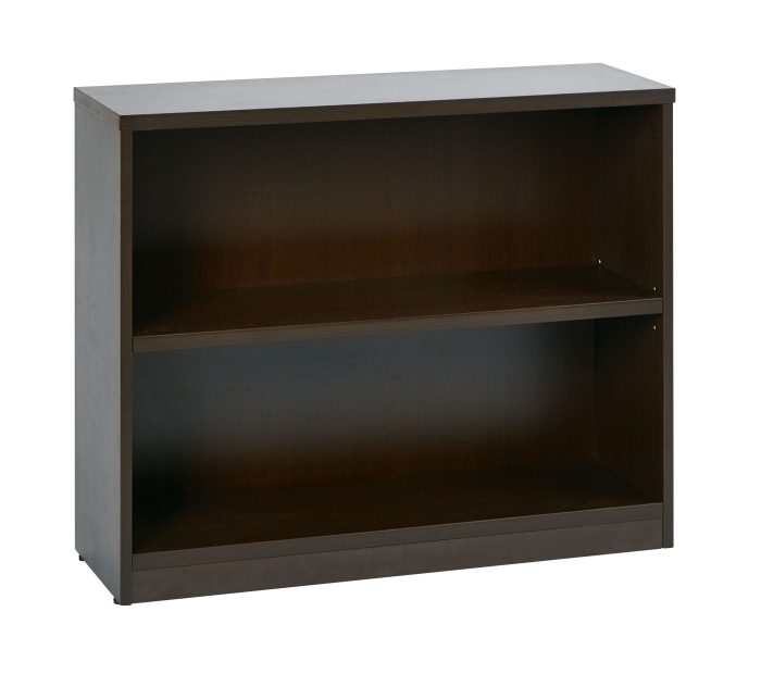 36"W x 12"D x 30"H 2-Shelf Bookcase — office furniture at Total Office Furniture