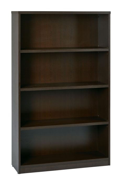 36"W x 12"D x 60"H 4-Shelf Bookcase — office furniture at Total Office Furniture
