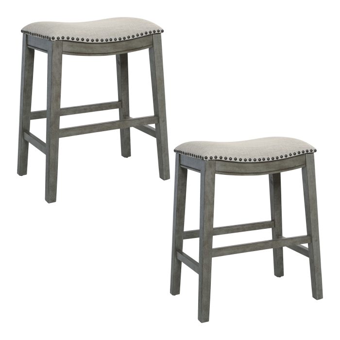 24" Saddle Stool 2-pack — office furniture at Total Office Furniture
