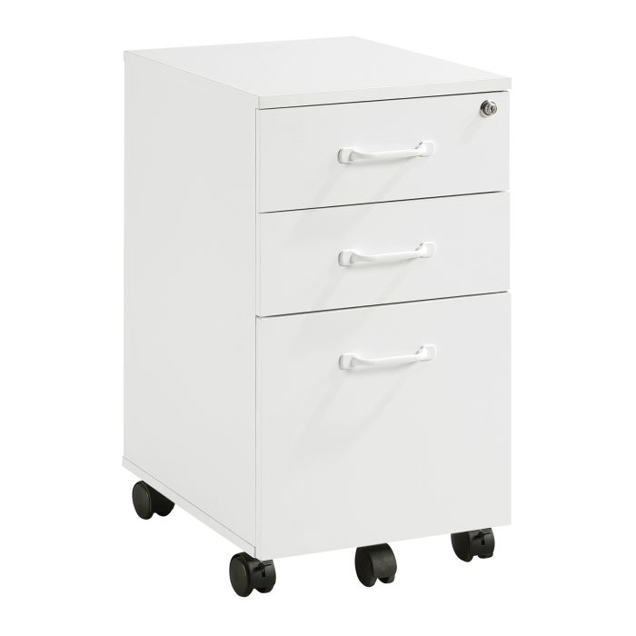 Prado 3-Drawer Mobile File Cabinet — office furniture at Total Office Furniture