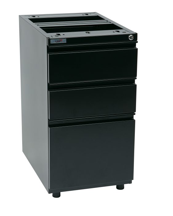 22" Open Top Pedestal with Adjustable Glides — office furniture at Total Office Furniture