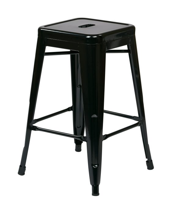 24" Steel Backless Barstool — office furniture at Total Office Furniture