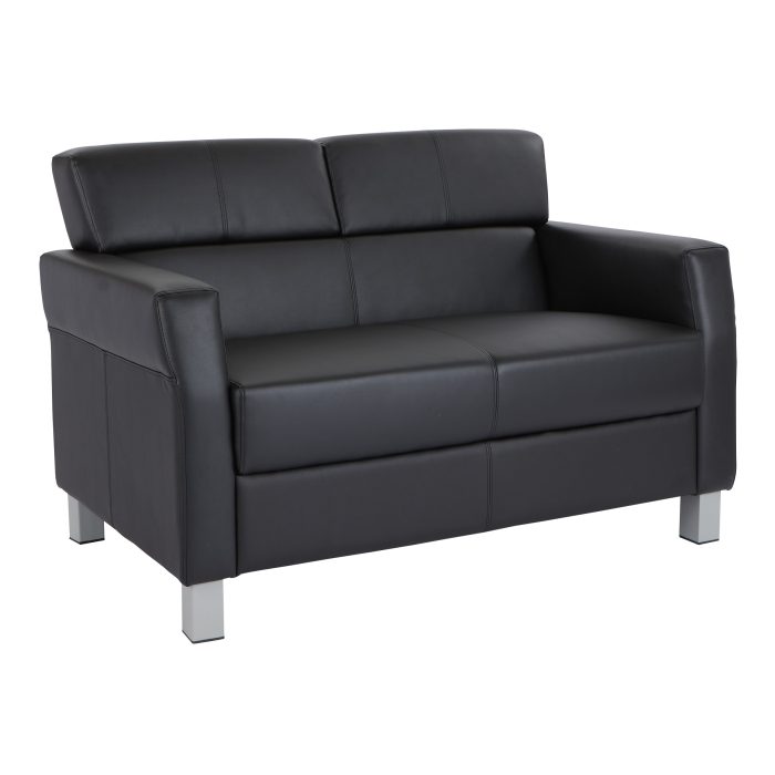 Leather Loveseat — office furniture at Total Office Furniture