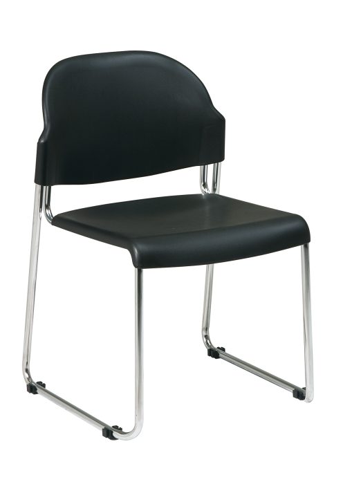Stack Chair with Plastic Seat/Back — office furniture at Total Office Furniture
