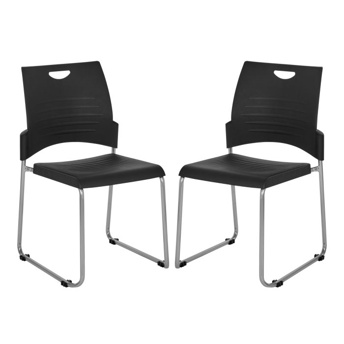 Sled Base Leg Stack Chair — office furniture at Total Office Furniture