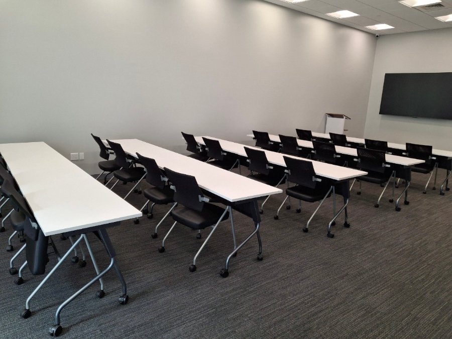 Auto Industry Office — office furniture installation by Total Office Furniture