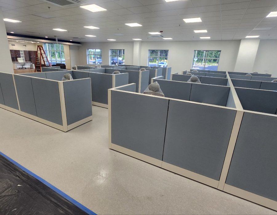 Automotive Parts Manufacturing Office — office furniture installation by Total Office Furniture