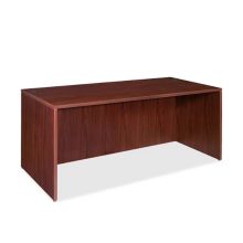 TOF TL-101 mahogany executive desk — Total Office Furniture