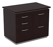 Tuxedo Multifile Storage Cabinet, Dark Roast (TUX-69NT-DKR)