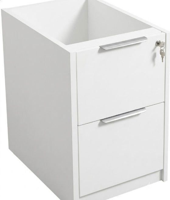 CL-111-WW FF Pedestal (Special) — White (CL Collection, CL series desk furniture) — Total Office Furniture