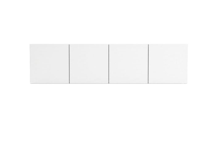 CL-114W WOOD DOORS FOR TL-114GD Hutch — White (CL Collection, CL series desk furniture) — Total Office Furniture