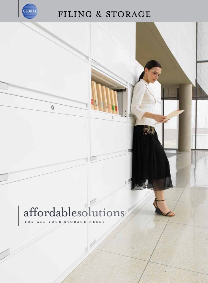 Metal Filing and Storage brochure cover