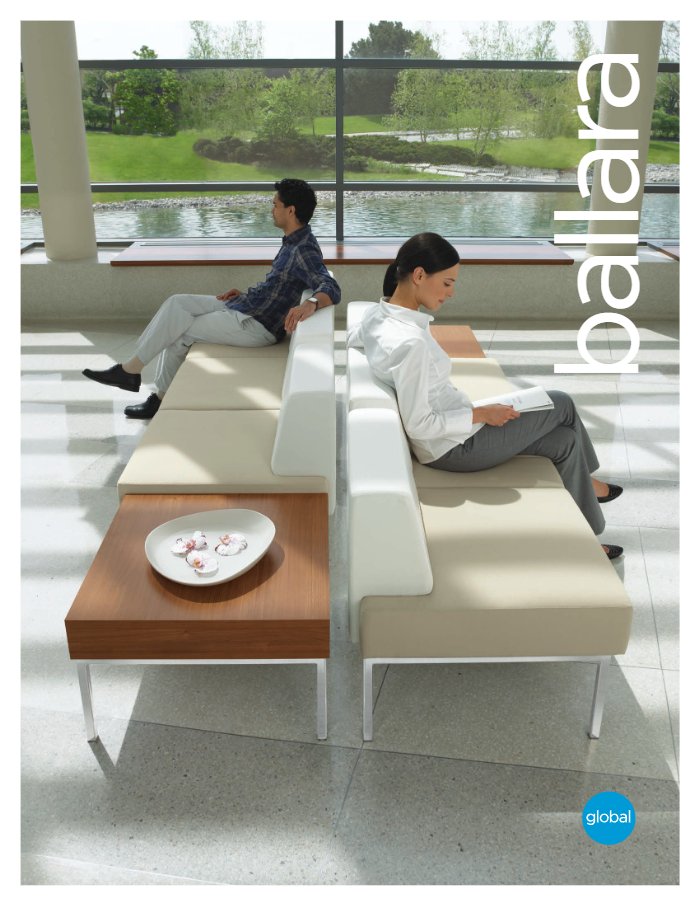 Ballara Lounge and Modular brochure cover