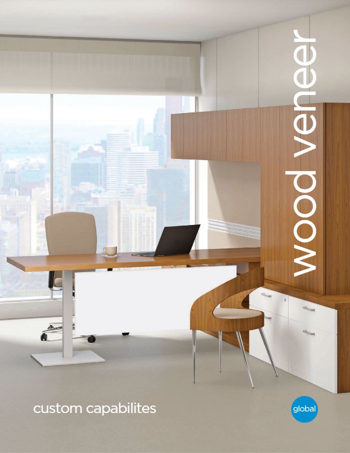 Wood Veneer Capabilities brochure cover