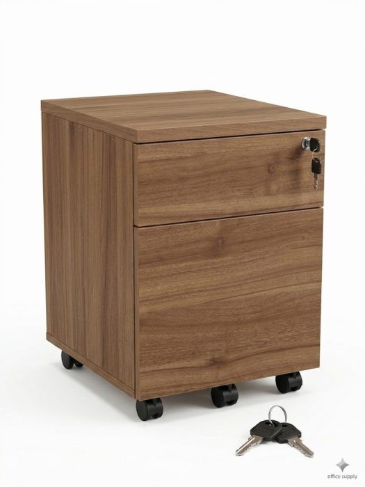 M20-MP2 PE Mobile Pedestal 2 Drawer Mobile Pedestal (2-Drawer) (M20 Collection, M20 series desk furniture) — Total Office Furniture