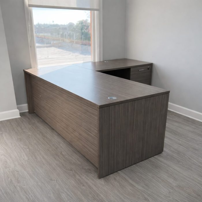 TL-101 — Driftwood (TL Collection, TL series desk furniture) — Total Office Furniture